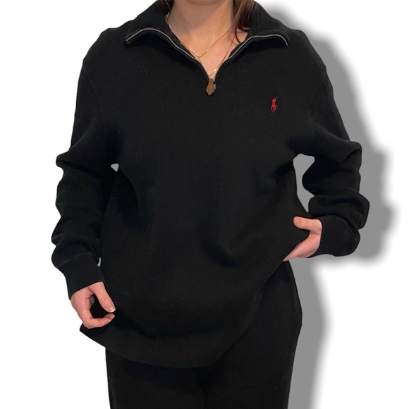 Polo Ralph Lauren Sweaters - vintage polo quarterzip💙